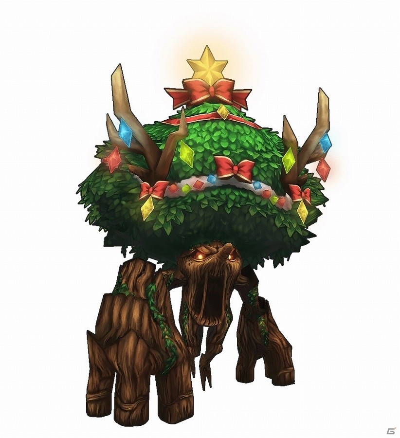 iOS/Android「トライリンク 光の女神と七魔獣」シーズンボス「クランプスツリー」や「日替わりガチャ」が登場するクリスマスキャンペーンが開催！の画像2