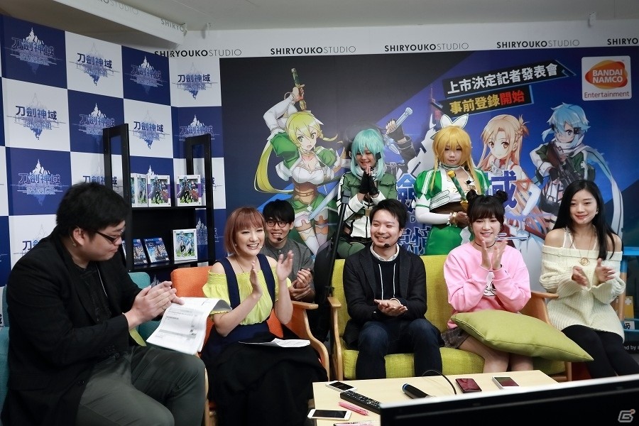 iOS/Android「ソードアート・オンライン メモリー・デフラグ」が台湾・香港でも配信決定！台北 西門町で行われた発表会＆生放送の様子を紹介の画像5