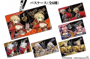 「Fate/EXTELLA」キャラクターと各陣営の紋章をあしらったモバイルバッテリー、ICカードステッカー、パスケースが登場！の画像3