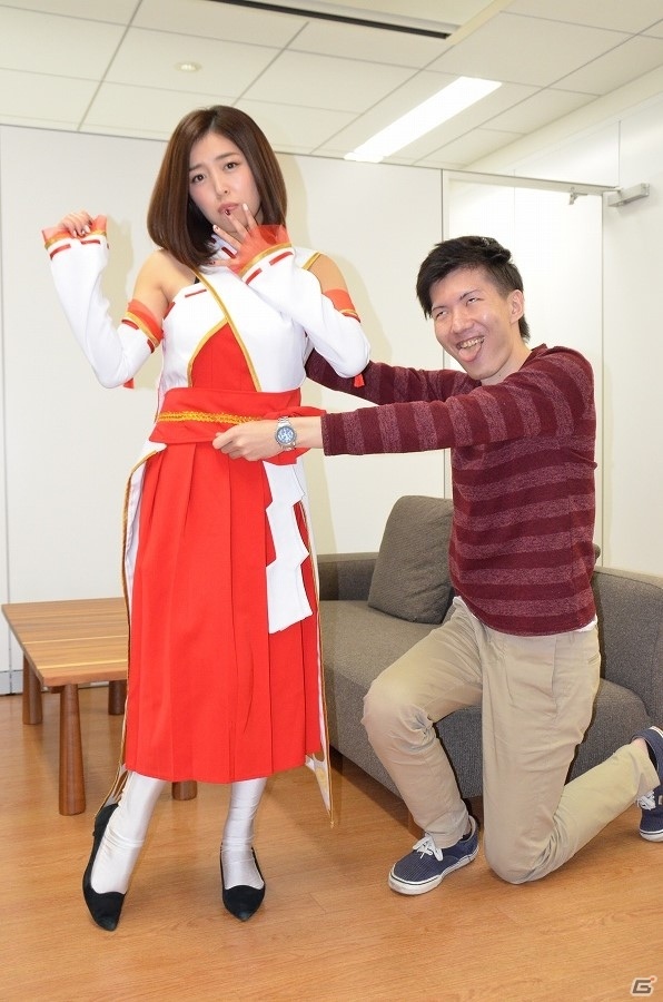 Gamer編集部に秋葉原自警団を設置！？ベル、真白、朱羽が編集部を訪れた「AKIBA'S TRIP Festa！」キャラバンレポートの画像16