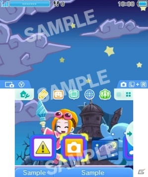 3DS「ぐるみん3D」テーマ第3弾「ナイトパレード」が配信開始！の画像1