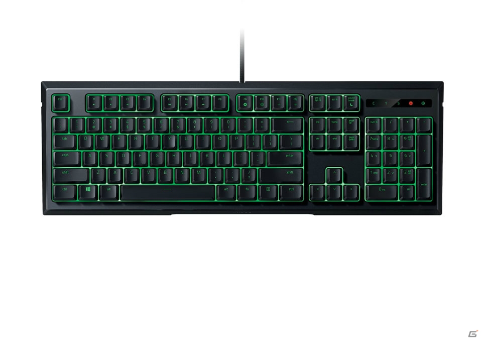“Razerメカ・メンブレンテクノロジー”を搭載したゲーミングキーボード2機種「Razer Ornata」「Razer Ornata Chroma」が発売の画像1
