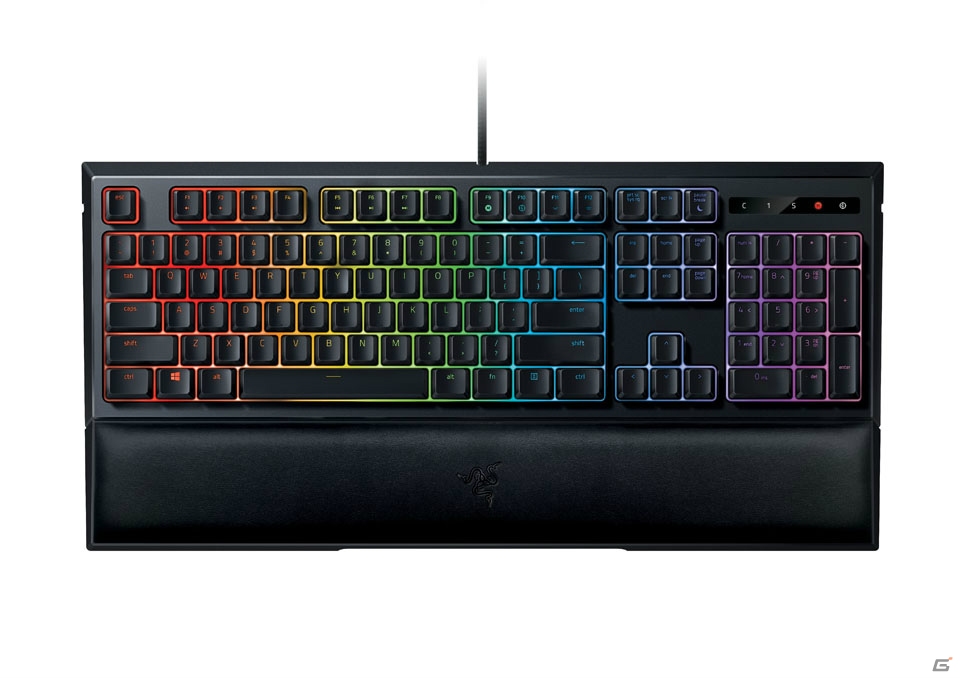 “Razerメカ・メンブレンテクノロジー”を搭載したゲーミングキーボード2機種「Razer Ornata」「Razer Ornata Chroma」が発売の画像10