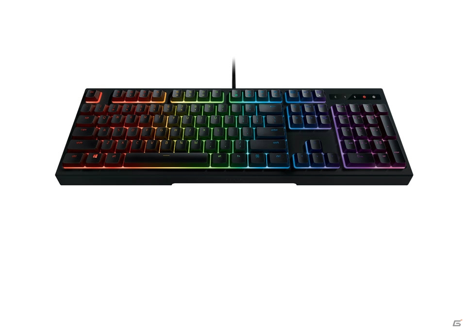 “Razerメカ・メンブレンテクノロジー”を搭載したゲーミングキーボード2機種「Razer Ornata」「Razer Ornata Chroma」が発売の画像15