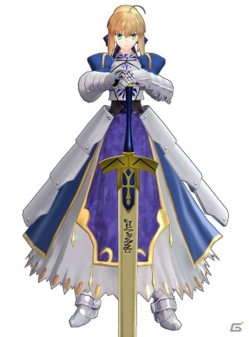 PS4/PS Vita「Fate/EXTELLA」アルトリア、無銘、ギルガメッシュを“stay night衣装”に！追加DLC衣装第5弾が配信の画像1