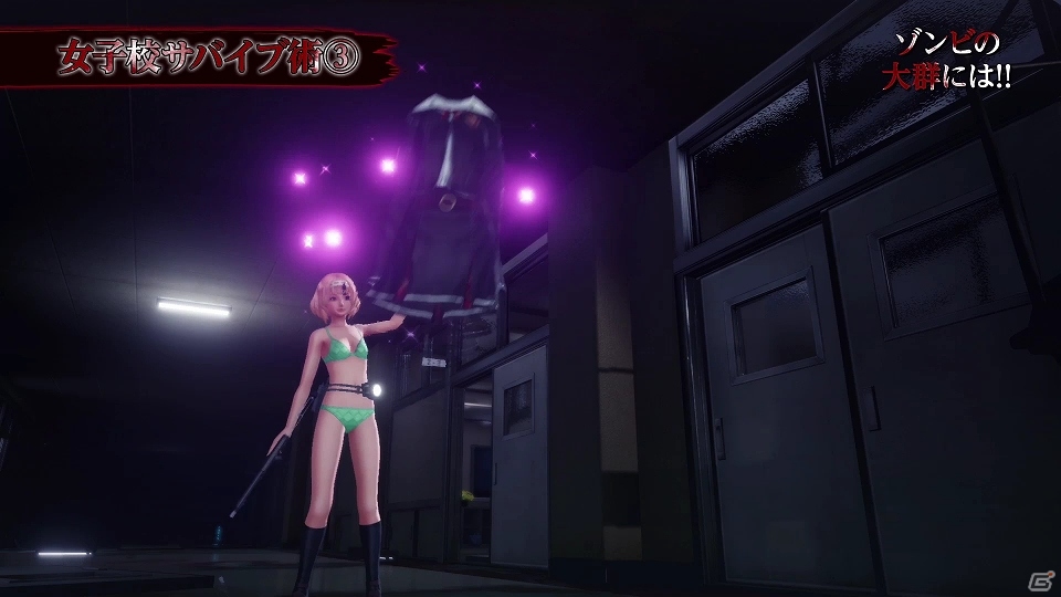 PS4「スクールガールゾンビハンター」際どい衣装の勇姿が見れるPV第2弾が公開！の画像6