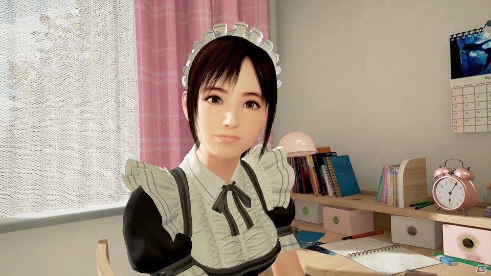 PS VR「サマーレッスン：宮本ひかり」エクストラシーン 喫茶店編が配信開始！追加衣装として“メイド服”が利用可能にの画像1