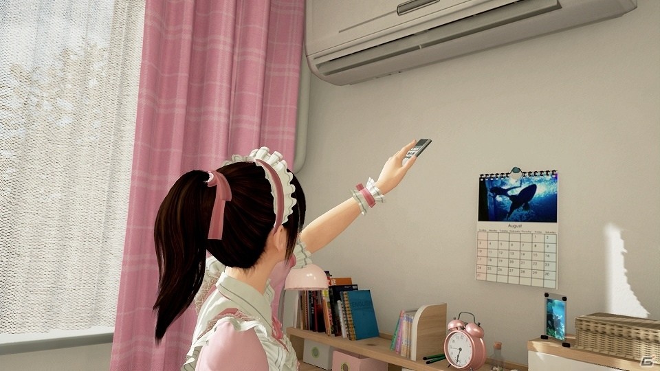 PS VR「サマーレッスン：宮本ひかり」エクストラシーン 喫茶店編が配信開始！追加衣装として“メイド服”が利用可能にの画像10