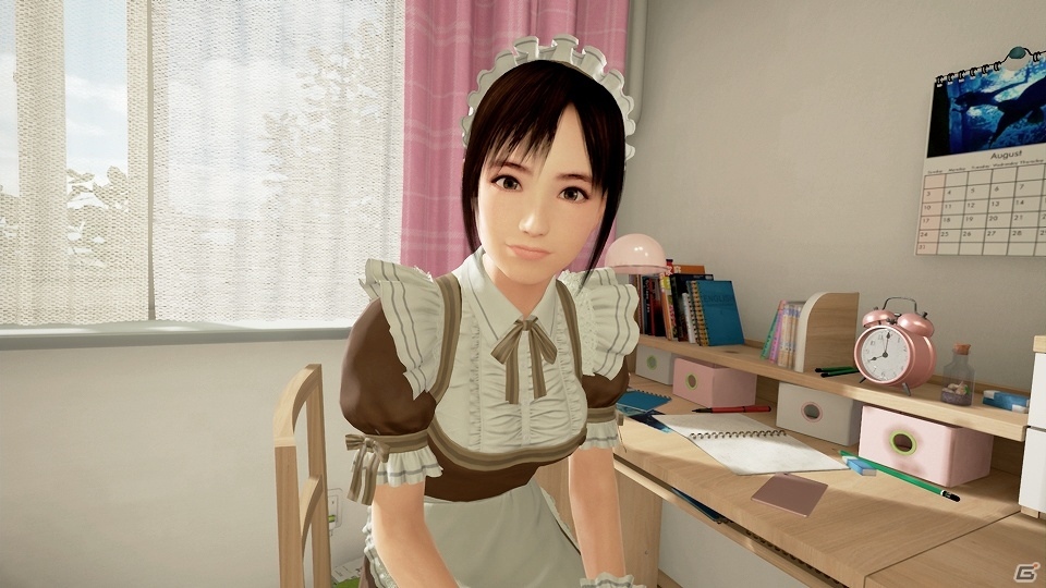 PS VR「サマーレッスン：宮本ひかり」エクストラシーン 喫茶店編が配信開始！追加衣装として“メイド服”が利用可能にの画像11