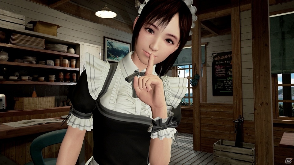 PS VR「サマーレッスン：宮本ひかり」エクストラシーン 喫茶店編が配信開始！追加衣装として“メイド服”が利用可能にの画像6