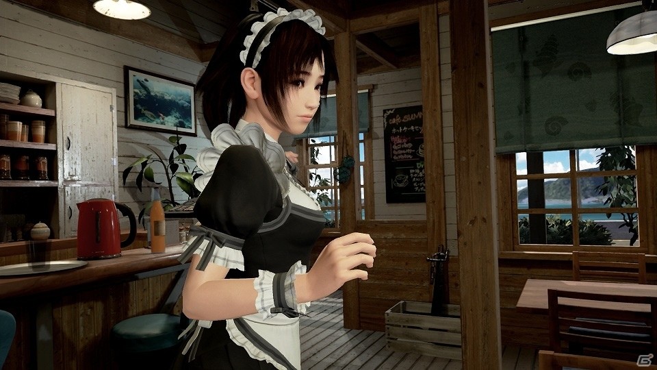 PS VR「サマーレッスン：宮本ひかり」エクストラシーン 喫茶店編が配信開始！追加衣装として“メイド服”が利用可能にの画像9