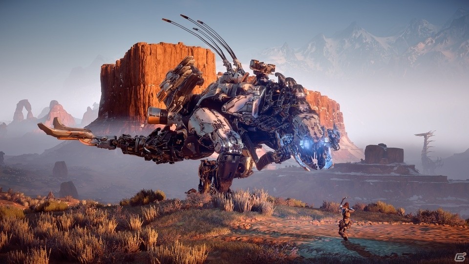 PS4「Horizon Zero Dawn」機械同士の争いや謎の遺跡も―初公開シーンを収録したMACHINESトレーラーが公開！の画像5