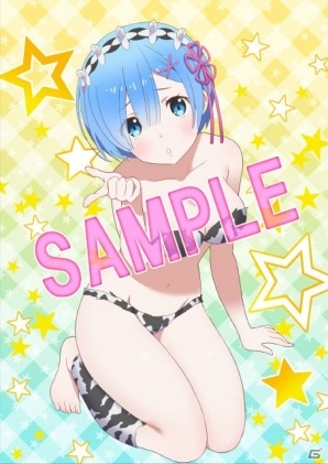 「Re:ゼロから始める異世界生活 -DEATH OR KISS-」店舗特典の描き下ろしイラストが公開！早期購入特典で手に入る水着コスチューム姿もの画像1
