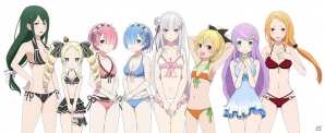 「Re:ゼロから始める異世界生活 -DEATH OR KISS-」店舗特典の描き下ろしイラストが公開！早期購入特典で手に入る水着コスチューム姿もの画像6