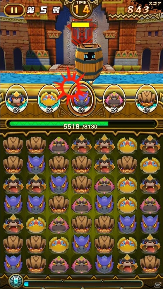 iOS/Android「オトモンドロップ モンスターハンター ストーリーズ」協力プレイ「みんなで冒険」が登場！クリスマスイベントも実施の画像13