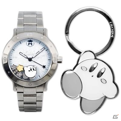 文字盤の上をカービィがプカプカ浮かぶ「星のカービィ 25th Anniversary Watch Set」の予約受付がスタート！の画像1