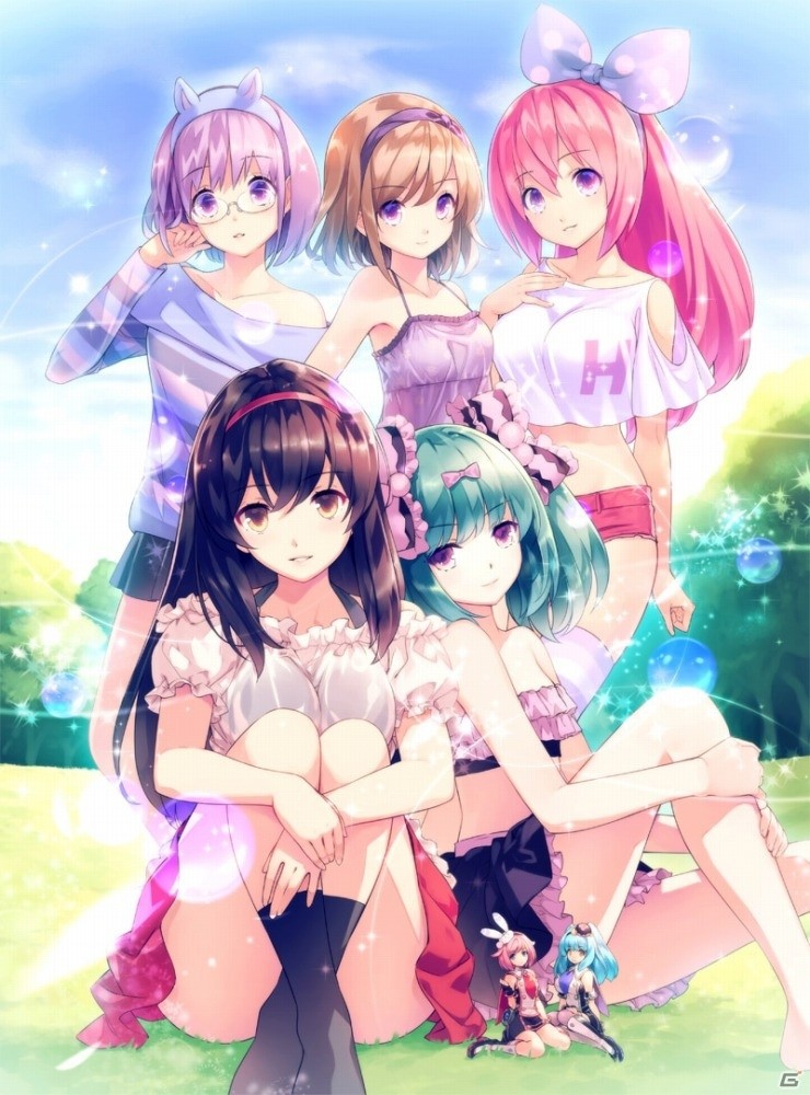 PS Vita「ガンガンピクシーズ」平野克幸氏の描き下ろし店舗特典ラフイラストが公開！スクリーンショットも一挙掲載の画像7