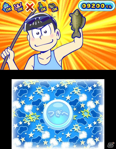 3DS「おそ松さん 松まつり！」すれちがい通信で推し松カードを配信しよう！5種のミニゲームや便利機能も紹介の画像2