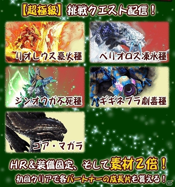 iOS/Android「モンスターハンター エクスプロア」初心者でも★5強襲装備獲得のチャンス！クリスマスイベントが開催の画像2