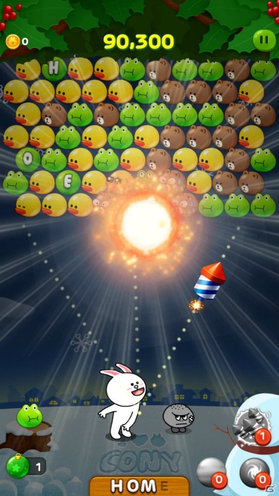 iOS/Android「LINE バブル」4周年特別イベントとクリスマスイベントが開催！の画像7