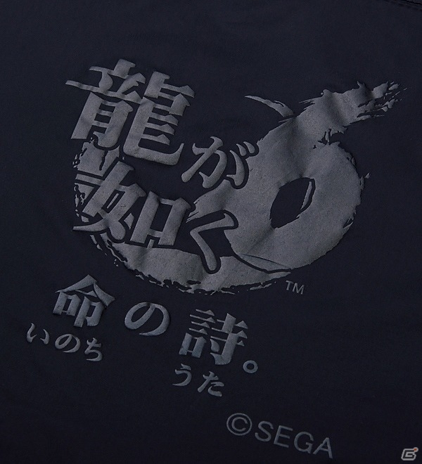 「龍が如く6 命の詩。」とALPHAがコラボ！オリジナルジャケットがEDWIN SHOP online限定で本日より発売の画像9