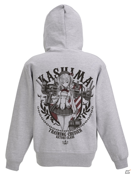 「艦隊これくしょん -艦これ-」霞改二Tシャツ、秋月のジップパーカーなど新アイテム4種が2月下旬に発売！コミケ91での先行販売もの画像4