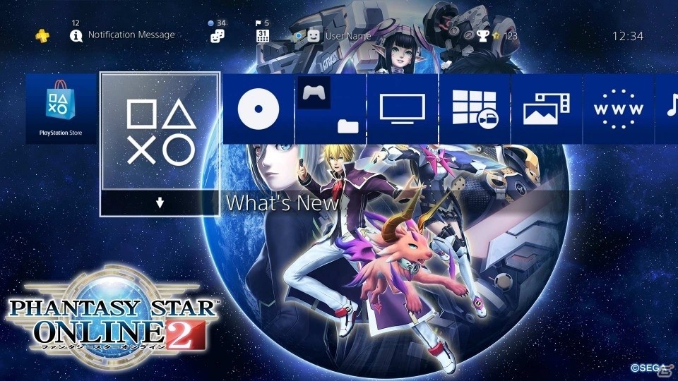 「ファンタシースターオンライン2」お得なカムバックキャンペーンが開催！PS4用テーマの無料配信もスタートの画像1