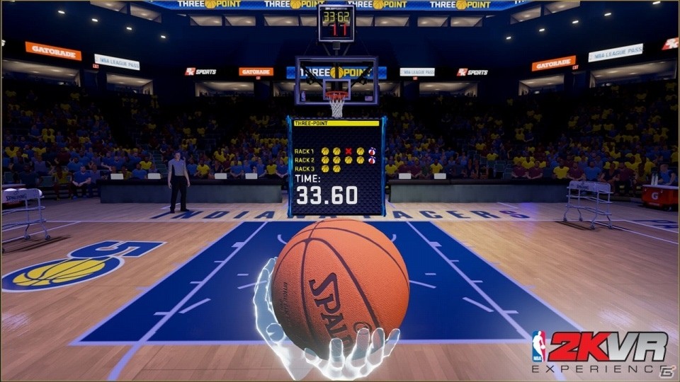ポール・ジョージ選手とコートに！PS VR版「NBA 2KVR エクスペリエンス」が配信開始―超絶シュートも打てる初のNBA VRゲームの画像3