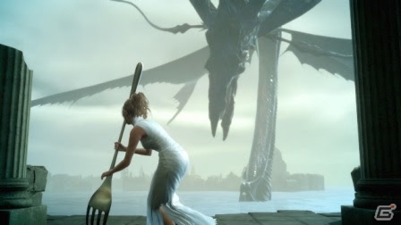 ラムウの杖がフォークに！？カップヌードルと「ファイナルファンタジーXV」のコラボCM特別版が公開の画像2