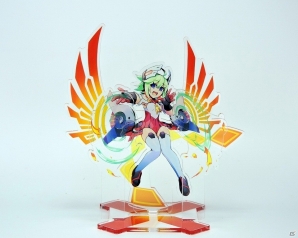 3DS「蒼き雷霆 ガンヴォルト 爪」アクリルフィギュアの再販が開始！クリスマス壁紙の配布も実施の画像5