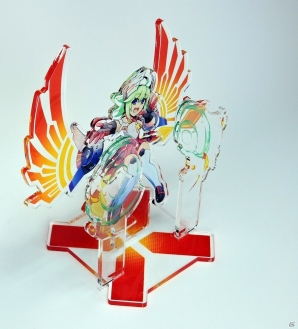 3DS「蒼き雷霆 ガンヴォルト 爪」アクリルフィギュアの再販が開始