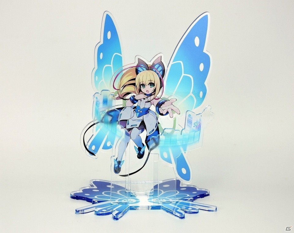 3DS「蒼き雷霆 ガンヴォルト 爪」アクリルフィギュアの再販が