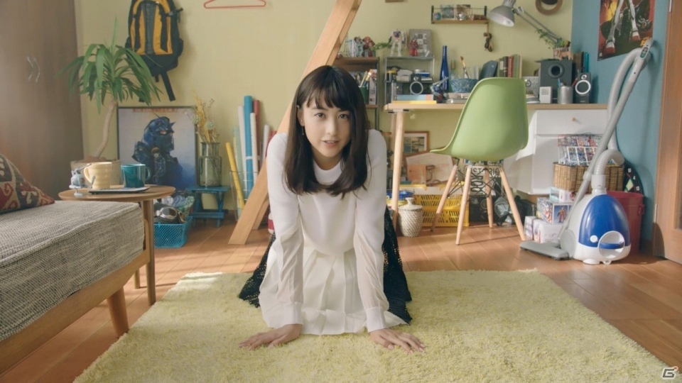 山本美月さんがガンダムの名セリフを披露！iOS/Android「LINE：ガンダム ウォーズ」の新CMが12月24日より放映開始の画像12