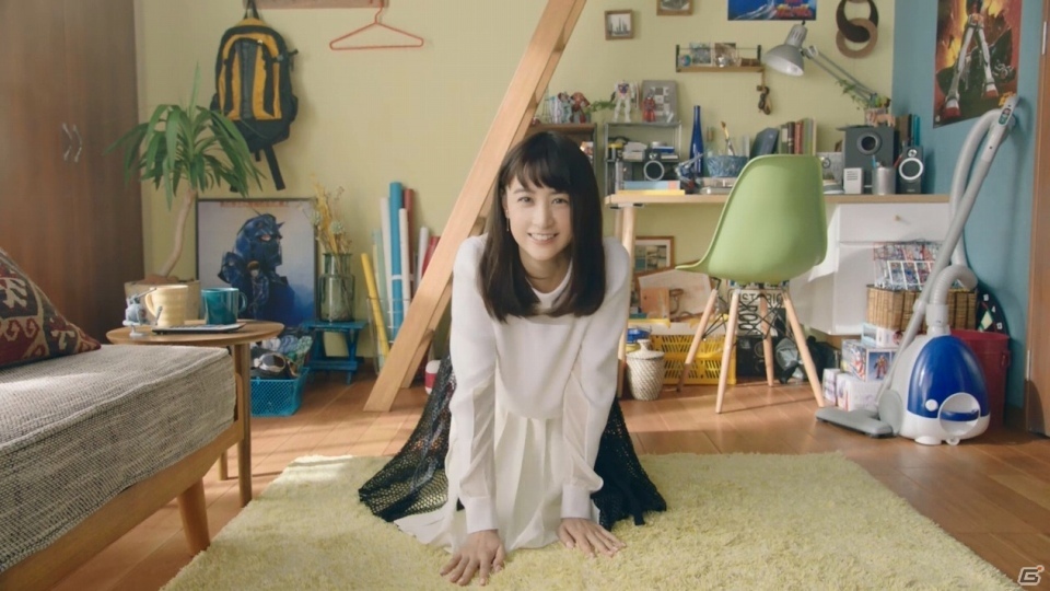 山本美月さんがガンダムの名セリフを披露！iOS/Android「LINE：ガンダム ウォーズ」の新CMが12月24日より放映開始の画像3