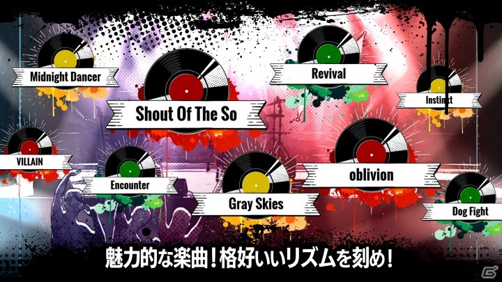 ロックな楽曲を収録したドラムシミュレーションゲーム「DRUM STAR」がiOS/Android向けに配信中の画像2
