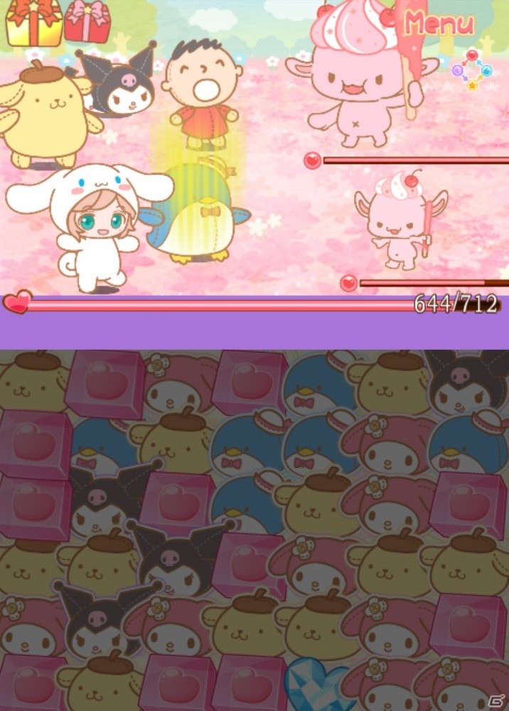 サンリオキャラクターたちと冒険するきぐるみパズルRPG「サンリオキャラクターズ☆きぐるみ天国」mixiゲームにて配信開始！の画像4