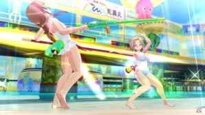 PS4「閃乱カグラ PEACH BEACH SPLASH」出張購買部の描き下ろし看板娘が決定！「くねくねフィニッシュ」やカードを使ったカスタマイズ要素を紹介の画像40