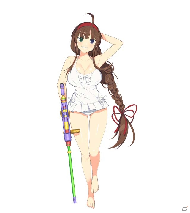 PS4「閃乱カグラ PEACH BEACH SPLASH」出張購買部の描き下ろし看板娘が決定！「くねくねフィニッシュ」やカードを使ったカスタマイズ要素を紹介の画像13