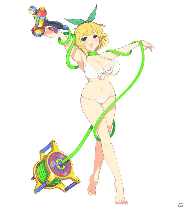 PS4「閃乱カグラ PEACH BEACH SPLASH」出張購買部の描き下ろし看板娘が決定！「くねくねフィニッシュ」やカードを使ったカスタマイズ要素を紹介の画像14