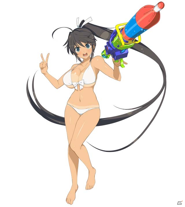 PS4「閃乱カグラ PEACH BEACH SPLASH」出張購買部の描き下ろし看板娘が決定！「くねくねフィニッシュ」やカードを使ったカスタマイズ要素を紹介の画像15