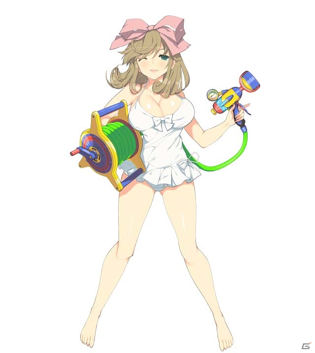 PS4「閃乱カグラ PEACH BEACH SPLASH」出張購買部の描き下ろし看板娘が決定！「くねくねフィニッシュ」やカードを使ったカスタマイズ要素を紹介の画像19