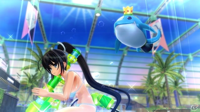 PS4「閃乱カグラ PEACH BEACH SPLASH」出張購買部の描き下ろし看板娘が決定！「くねくねフィニッシュ」やカードを使ったカスタマイズ要素を紹介の画像49