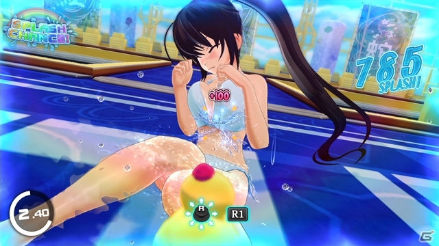 PS4「閃乱カグラ PEACH BEACH SPLASH」出張購買部の描き下ろし看板娘が決定！「くねくねフィニッシュ」やカードを使ったカスタマイズ要素を紹介の画像6