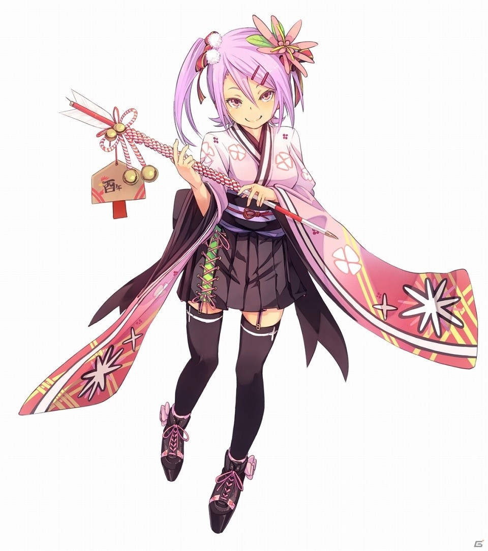 iOS/Android「感染×少女」毎日300ダイヤのプレゼントや振袖少女たちが登場する年末年始キャンペーンが開始の画像1