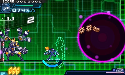 3DS「蒼き雷霆 ガンヴォルト 爪」体験版＆“七宝剣”も登場するDLCが配信スタート！50％OFFセール情報や年賀壁紙もの画像12