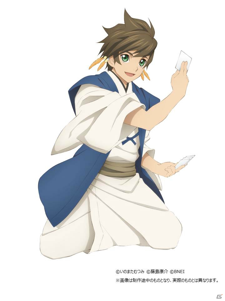 「テイルズ オブ マジックカルタ Festival Edition」鳥海浩輔さんら3名のボイスが収録決定！和服の描き下ろしイラストも公開の画像3