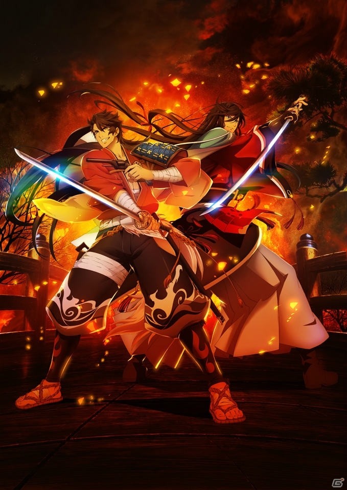 ufotable制作のアニメ「活撃 刀剣乱舞」は2017年7月放送開始―最新キービジュアルとPVが公開の画像1