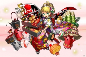 iOS/Android「フルボッコヒーローズX」年始イベント「英雄の抱負」クエストが開催！正月ver.のヒーローが手に入るレアガチャも登場の画像2