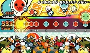 3DS「太鼓の達人ドコドン！ミステリーアドベンチャー」にて「テイルズ オブ ゼスティリア メドレー」無料配信が開始！の画像1