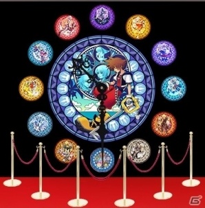 キングダム ハーツ」15周年メモリアルステンドグラスクロックが1月9日